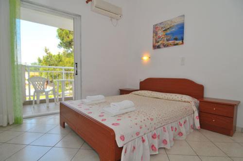 Villa Iris Prínos Esterno foto